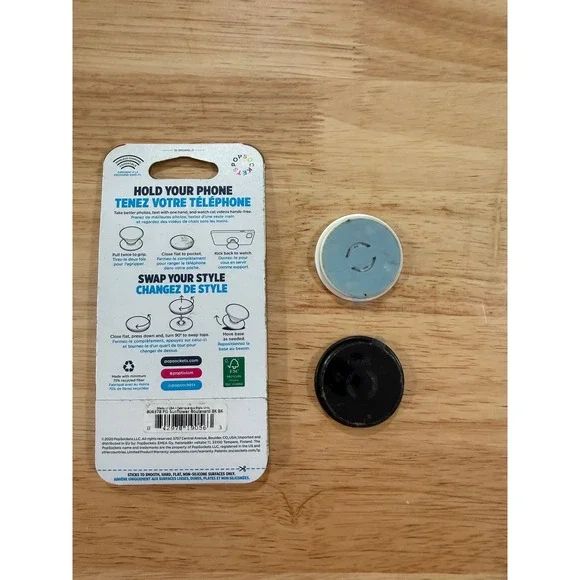 PopSockets PopGrip Phone Grip Lot 3 New Cat Sunflower Black - Picture 2 of 2